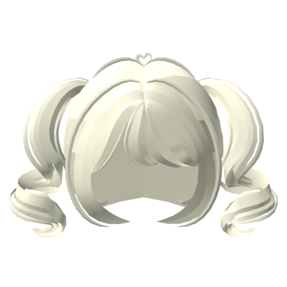 . ‿ ♡ twirly curly dolly mini baby pigtails blond Roblox item