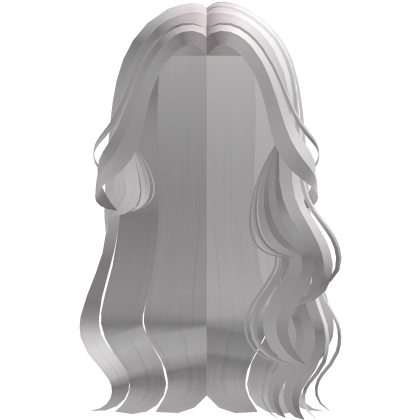 White Long Glamorous Wavy Hair thumbnail