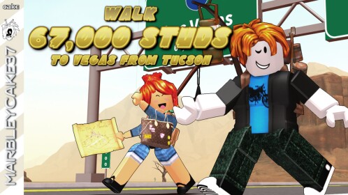 Walk 67000 Studs to Vegas From Tucson