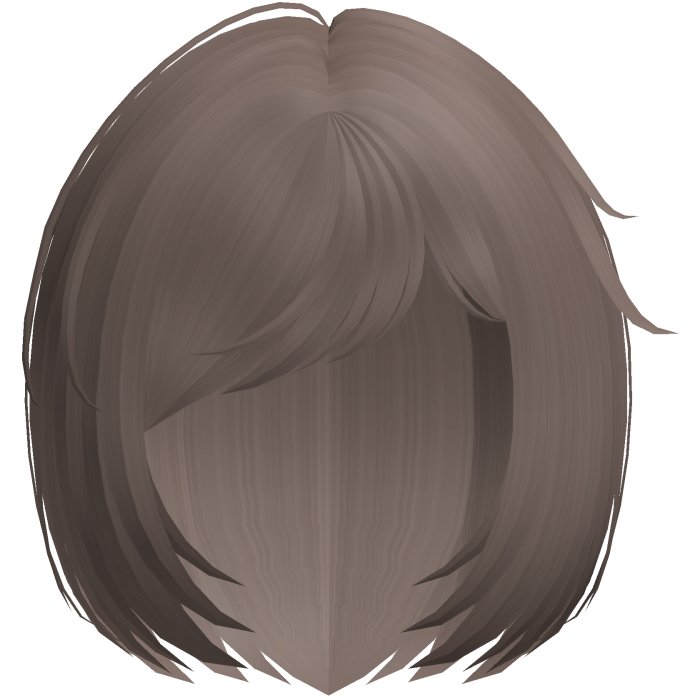 ♱ cute gothic short messy bob in dust brown