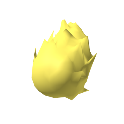 Cute Fluffy Bunny Tail Yellow Roblox item