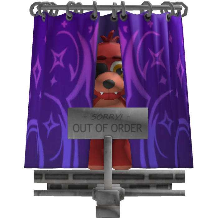 Foxy Stage Hat - Fortnite X FNAF