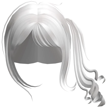 shoujo anime cutesy side ponytail white | Roblox Item shoujo anime cutesy side ponytail white | Roblox Item