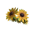 Spring Garden Sunflower headband