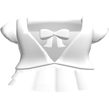 ♡ Cute dress with jacket in White Roblox item