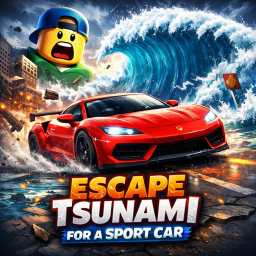 [NEW] Escape Tsunami for a Sport Car! 🏎🏎🏎