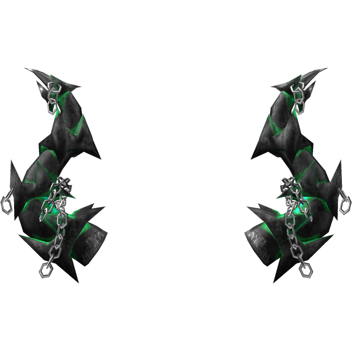 Green Chained Black Horns