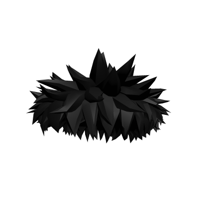 Spiky Black Anime Hair Roblox NoFilter