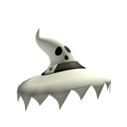 Yellow Ghost Witch Hat Roblox item