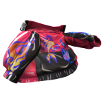 Red Flowing Jacket