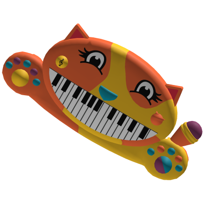 jeffy sml Meowsic Cat piano Interactive (Back)
