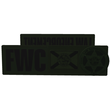 B/G Florida FWC Officer Patches (LBV)