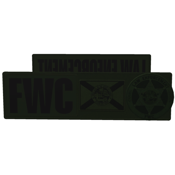 B/G Florida FWC Officer Patches (LBV)