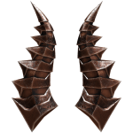 Chocolate Spine Horns