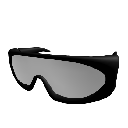 Black Goggles + Glasses