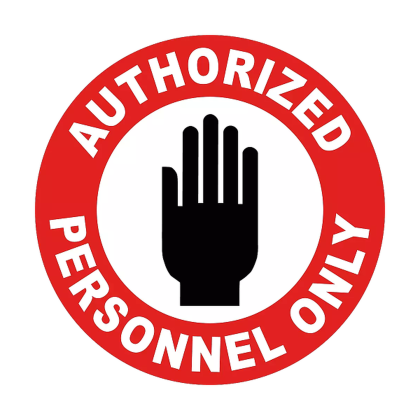 Rectangular Floor Standing Sign