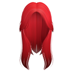 Red Straight Hair