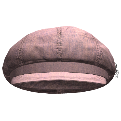 Simple Streetwear Newspaper Cap (Pink)