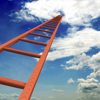 Climb Up A Very Long Ladder That Leads To Nowhere