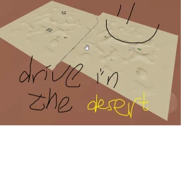 drive in the desert icon