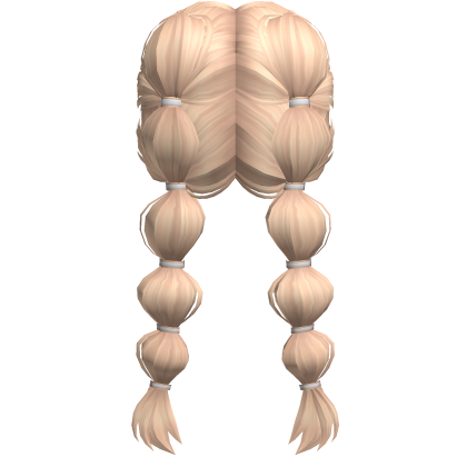 Soft Bubble Braids (Blonde) Roblox item