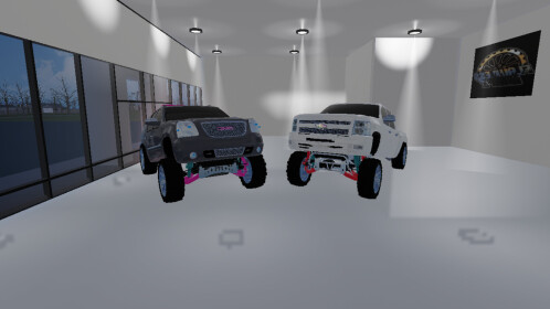 Squatted truck Scene