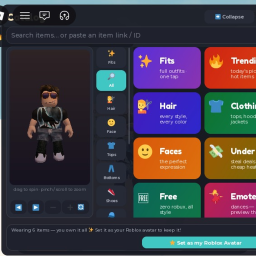 Avatar Editor [Try On Everything Marketplace] icon