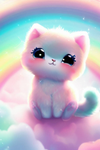 Pastel of rainbow group