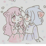 Momma Blueberry and Lil Strawberry