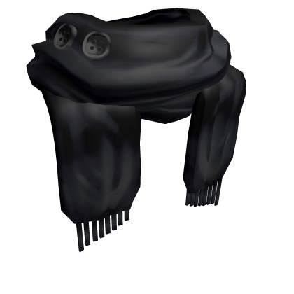 Buttoned Black Scarf (1.0) Roblox item