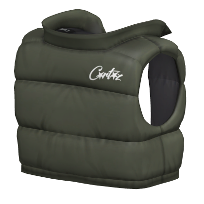 Corteiz Green Puffer Jacket [Open]