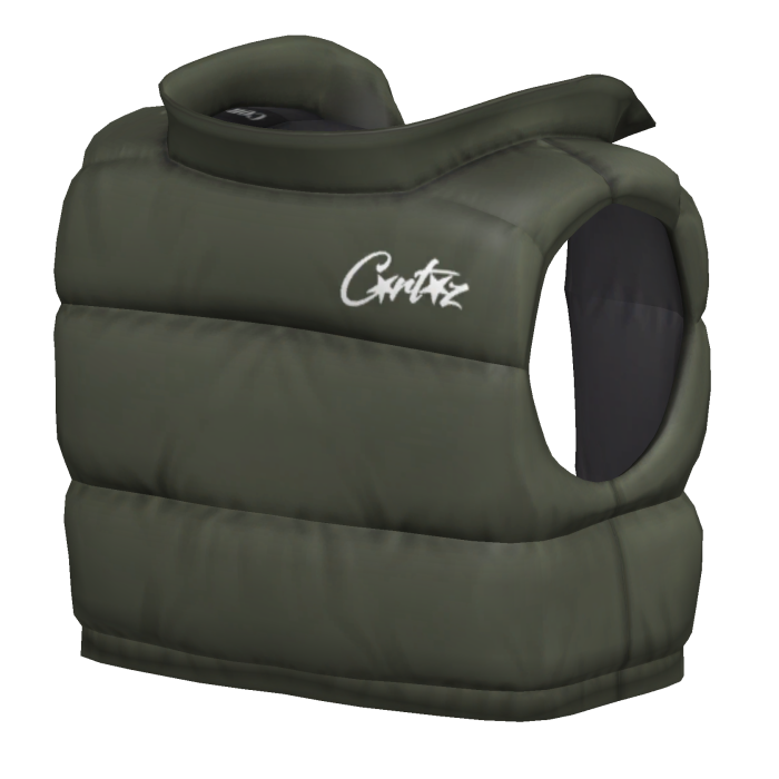 Corteiz Green Puffer Jacket [Open]