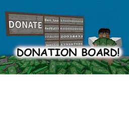 obby with a donation bord