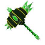 Emerald Hammer Of Powerful Gems