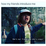 dustin is good and so is stranger things