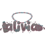 ୨୧ cutesy jumbo alivia necklace