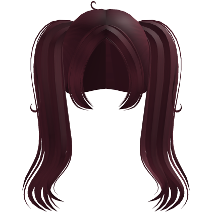 ۶ৎ | swirly scruffy shy maroon pigtails