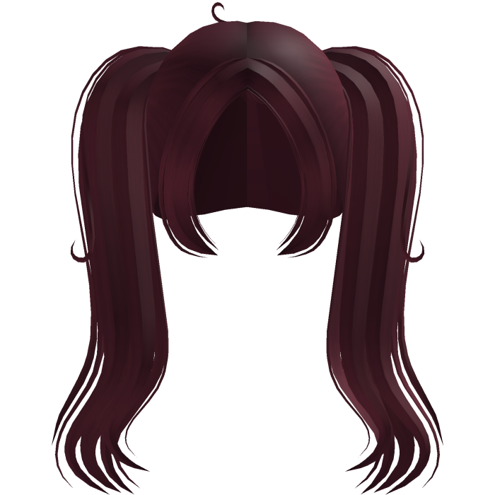 ۶ৎ | swirly scruffy shy maroon pigtails