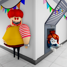 [🍟UPDATE!] RON PRISON RUN! (SCARY OBBY)