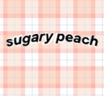 •sugary peach•