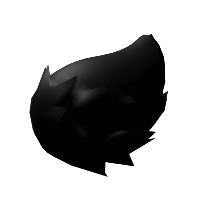 Big fluffly messy bunny tail (Black) thumbnail