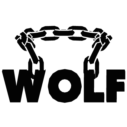 Cartoony White Wolf Chain Roblox item