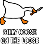 Silly goose!!!!!