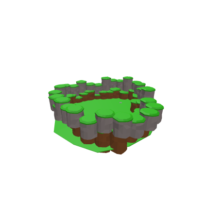 Low Poly terrain map