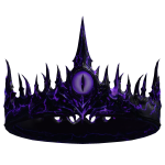 Obsidian Rain Void Lighting Eye Crown