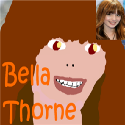 Bella Thorne - CARTOON Roblox decal