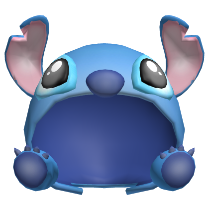 ♡ kawaii blue alien hood