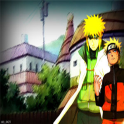 Naruto & His Father Yondaime Roblox decal