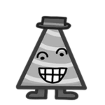 Cartoon Party Hat Fridge (Year 3)