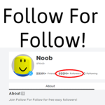 Follow For Follow!